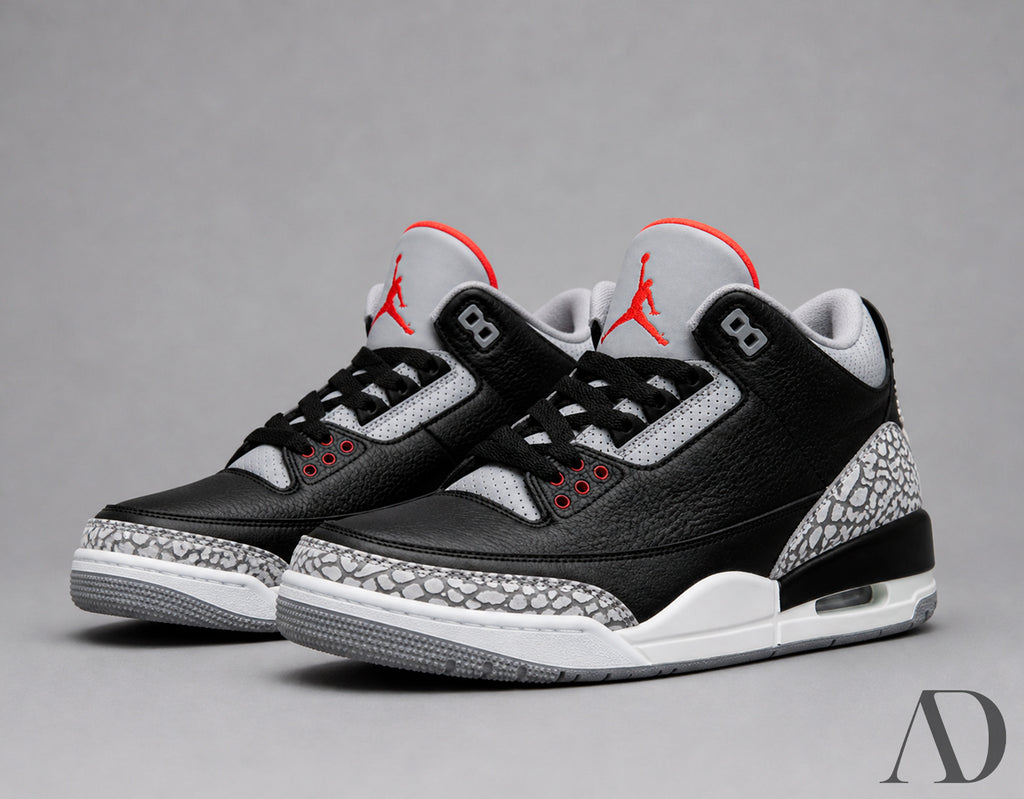 Jordan 3 "Black Cement" P̶K̶