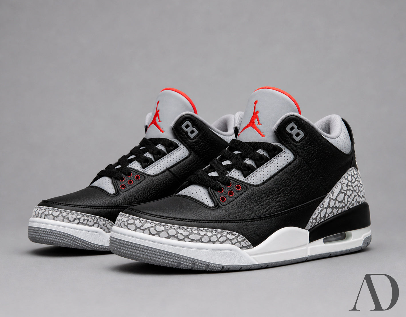 Jordan 3 "Black Cement" P̶K̶