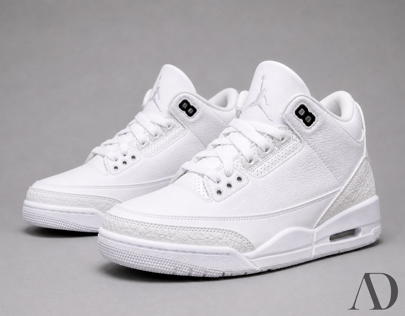 Jordan 3 "Pure White" P̶K̶