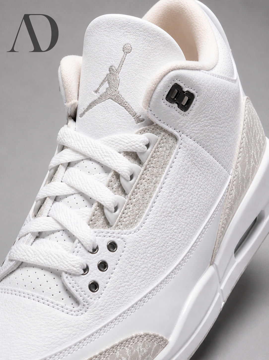 Jordan 3 "Pure White" P̶K̶